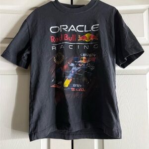 Hollister Black Racing Graphic Tee